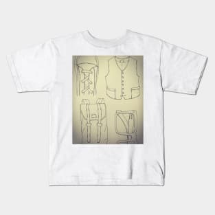 Fashion drawing Kids T-Shirt